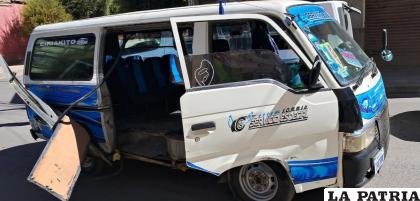 El chofer del ??mini? alegó que no observó el semáforo /LA PATRIA