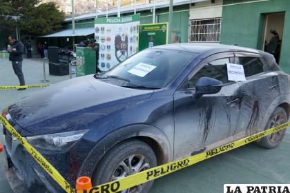 El motorizado fue recuperado ayer por Diprove /LA PATRIA
