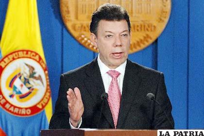 Juan Manuel Santos, Presidente colombiano