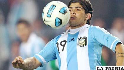 Éver Banega jugador de la selección de Argentina