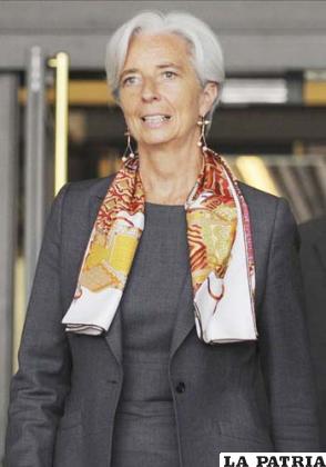 Lagarde, prometió trabajar duro para superar el difícil momento del FMI