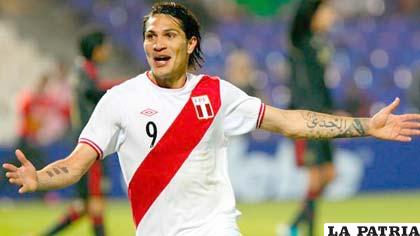Paolo Guerrero autor del único gol del partido