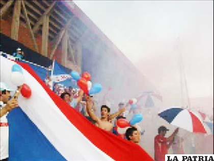 Nacional, un equipo popular en Paraguay