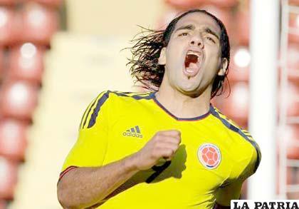 Radamel Falcao, esperanza goleadora de Colombia