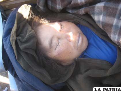 Falleció tras quedarse dormida