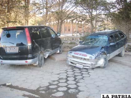 Escena del hecho de tránsito