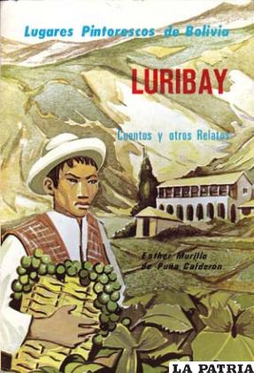 Portada de su obra Luribay: Cuentos y otros relatos