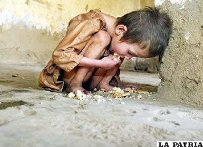 Cada día mueren en el planeta 24.000 personas por hambre o problemas relacionados con el hambre