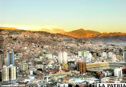 La Paz, figura en la posición 212, de 214 ciudades estudiadas