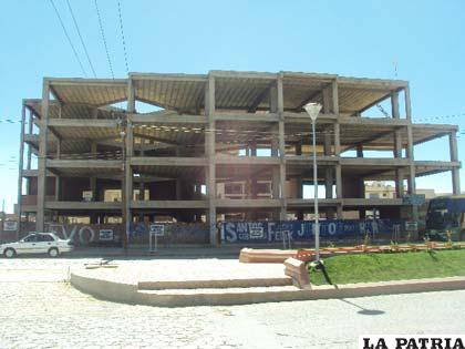 La edificación propiedad de Tránsito, pronto será concluida