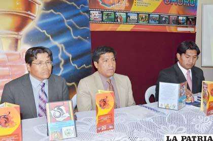 Directivos de la Asociación del Deporte Integrado de Oruro