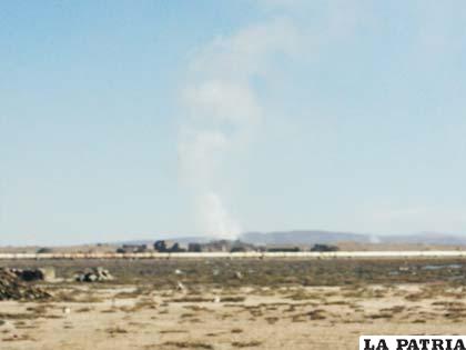 Hornos contaminantes en Oruro