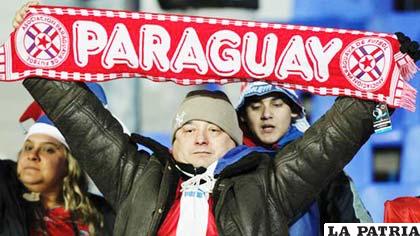 Hincha de la selección de Paraguay