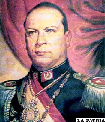 El extinto Presidente de Bolivia, Gualberto Villarroel