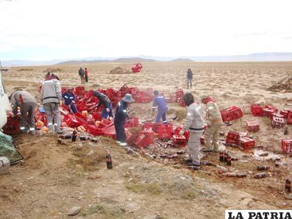 El hecho de tránsito causó una considerable pérdida económica
