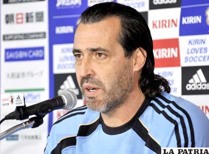 Sergio Batista duró apenas ocho meses como técnico de la selección argentina
