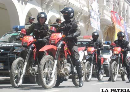 La Policía Departamental de Oruro tiene nuevos jefes en sus distintas unidades