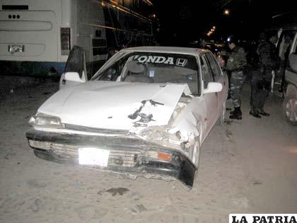 Motorizado protagonista del hecho de tránsito