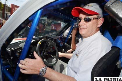 Gustavo De Rada, participará en el Rally Dakar