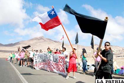 Contratistas de la minera Escondida se sumarán a la huelga en demanda de mejoras salariales