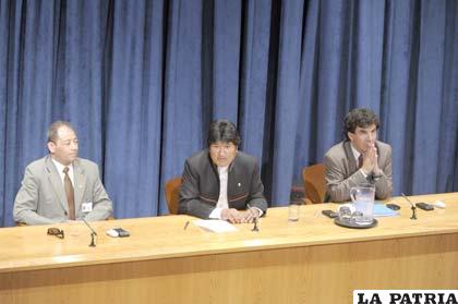El presidente Morales expresó sus miedos abiertamente en pausa de una reunión de la ONU