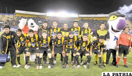 The Strongest, equipo que venció a Bolívar en el partido de ida