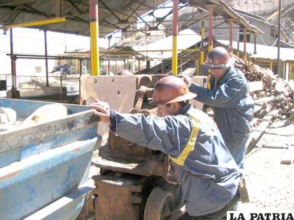 Actividad minera en Huanuni no está generando las mismas utilidades que en gestiones pasadas