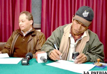 Desconocen a líder indígena por firmar acuerdo con el Gobierno (Foto APG)