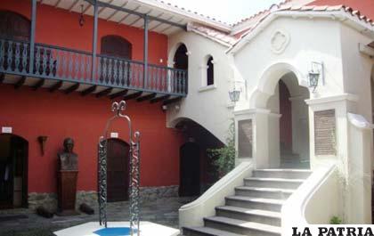 La casa de Murillo ubicada en el caso viejo de La Paz /Foto: Arch