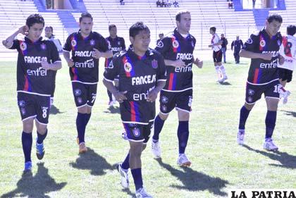 Jugadores del plantel de Universitario 