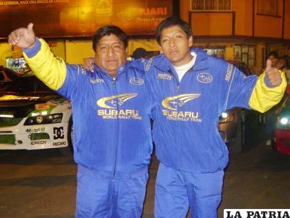 Marcos Main junto a su hijo participarán en la competencia
