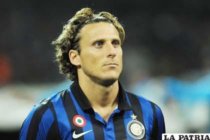 Diego Forlán jugará en el Internacional de Porto Alegre (foto: mediotiempo.com)