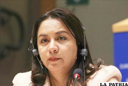 Vicepresidenta de Perú, Marisol Espinoza. EFE/Archivo 