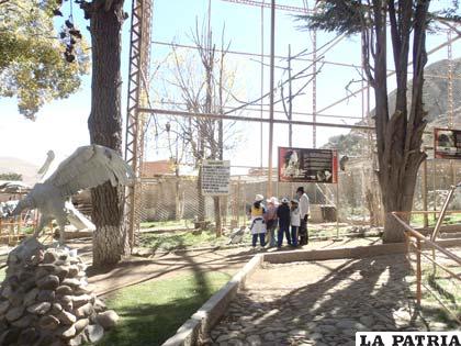 El Zoológico Andino Municipal de Oruro, un lugar de apacible tranquilidad