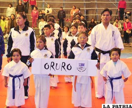 La delegación de Oruro buscará los primeros lugares