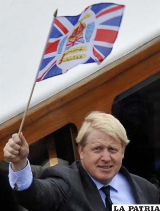 El alcalde de Londres, Boris Johnson (ALOMUJERES.COM)