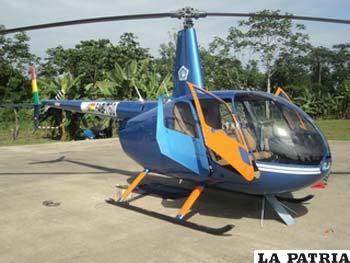 Morales quiere comprar dos helicópteros más (Foto ABI)