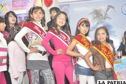 Niñas que forman parte de Euro Model’s Bolivia
