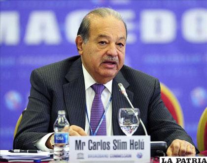 El magnate mexicano Carlos Slim. EFE/Archivo