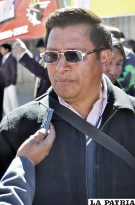 Dirigente de los gremiales, Marcelino Arancibia