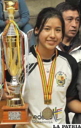 Noelia Vargas, destacada jugadora 