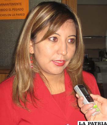 Keiko Ignacio, directora ejecutiva de “Educatic” Bolivia