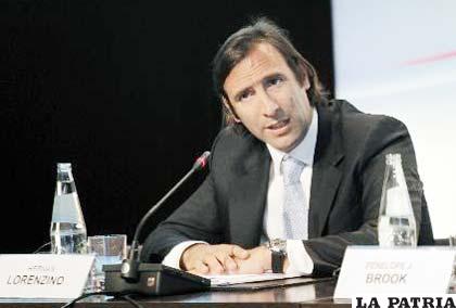 Ministro de Economía argentino, Hernán Lorenzino. EFE/Archivo