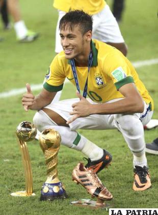 Neymar, el mejor jugador para la FIFA