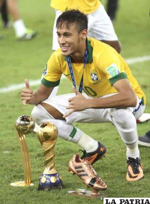 Neymar, el mejor jugador para la FIFA