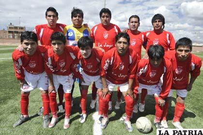 Jugadores de Atlético La Joya