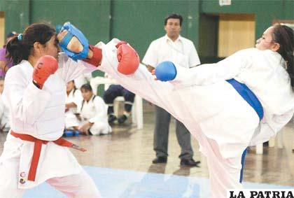 Los combates de kárate volverán a vivirse en Sucre