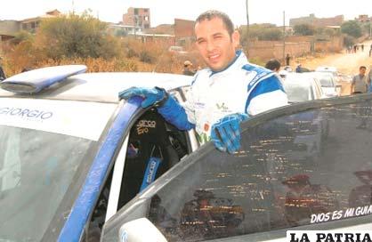 Peredo alcanzó el primer puesto en el Sudamericano de Automovilismo