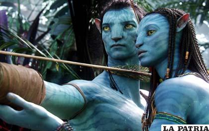 Una de las escenas de Avatar, film producido y dirigido por James Cameron