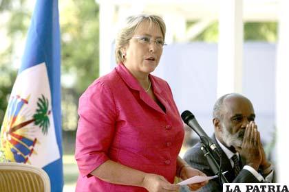 Expresidenta chilena Michelle Bachelet